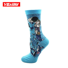 Load image into Gallery viewer, socks art oil painting