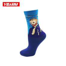Load image into Gallery viewer, socks art oil painting
