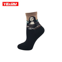 Load image into Gallery viewer, socks art oil painting
